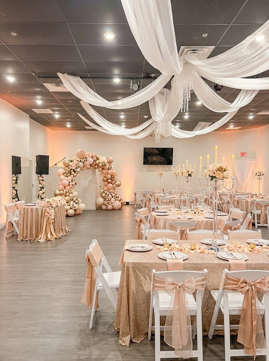 Decor inspiration board from The Cove at St. Johns event venue near Jacksonville, FL (photo 3)