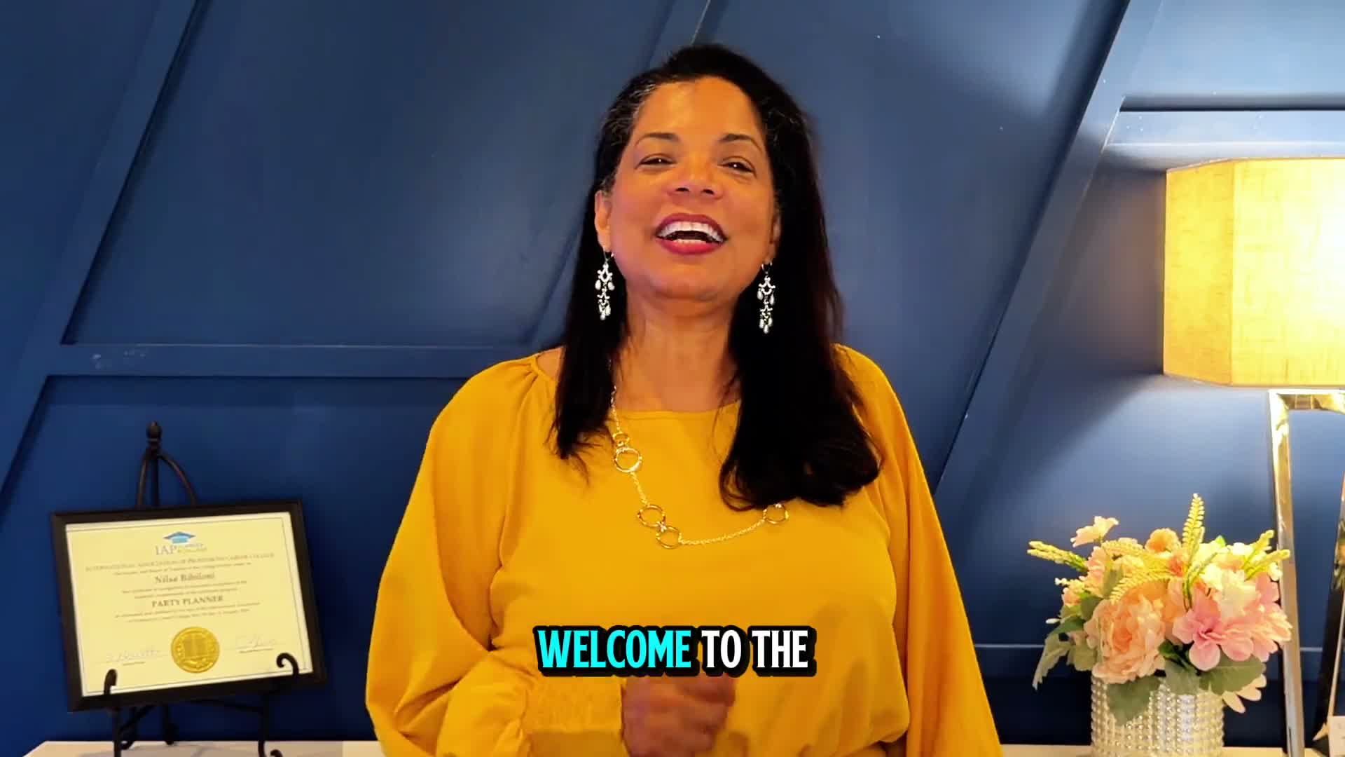 Nilsa Bibiloni welcoming you to The Cove at St. Johns — welcome video poster